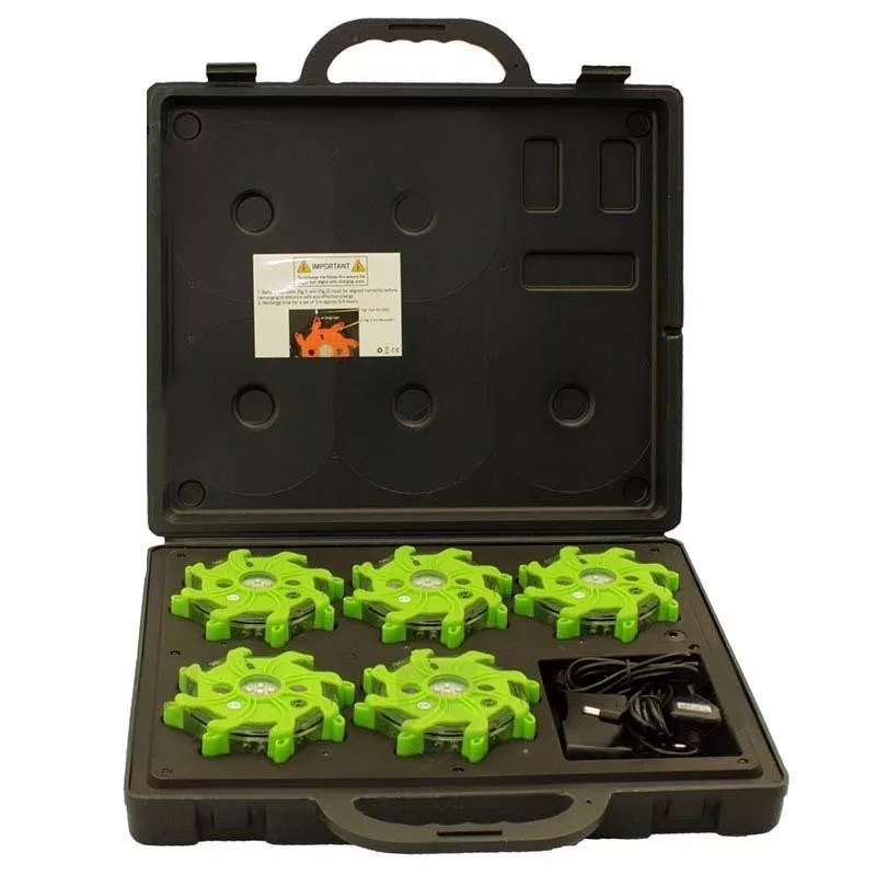 PULSARPRO NightSearcher Green Rechargeable LED Flashlight