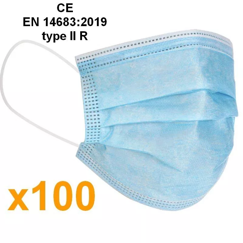Masque type II R chirurgical CE Masque type II R chirurgical CE