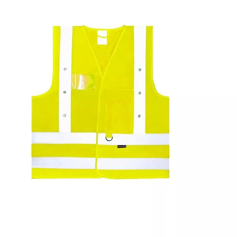 Gilet jaune LED clignotant