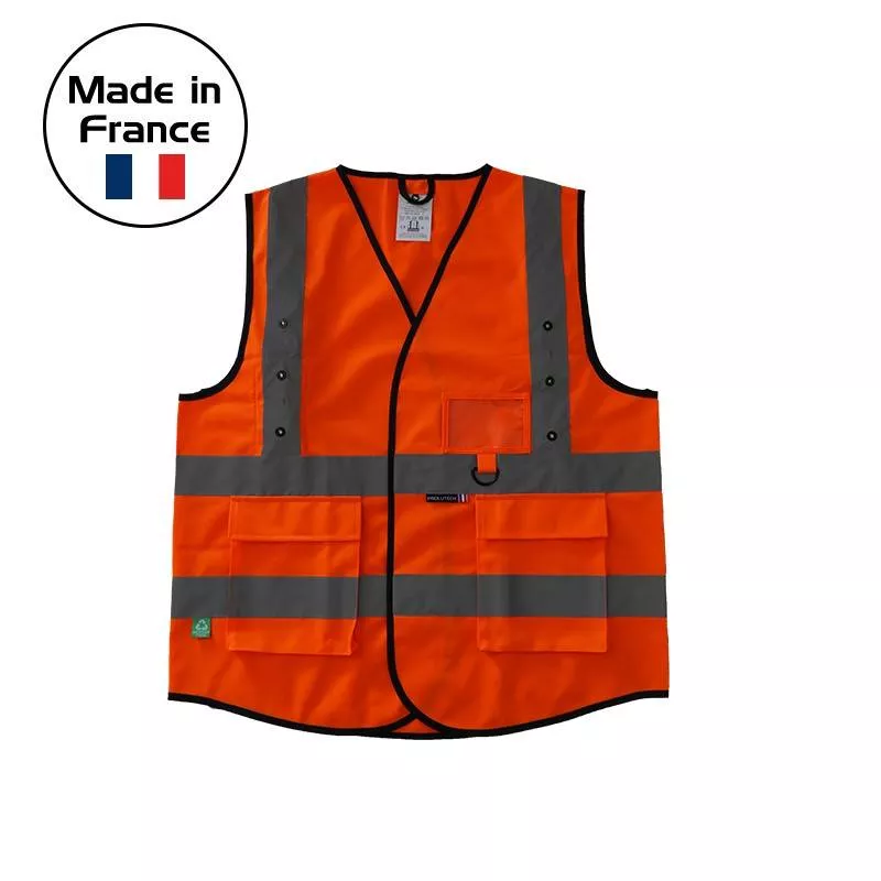 Prolutech active safety 12 led vest Made in France