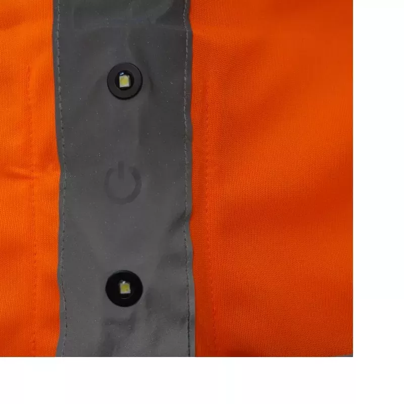 K-Safe LED safety vest 12 white LED Made in France Prolutech