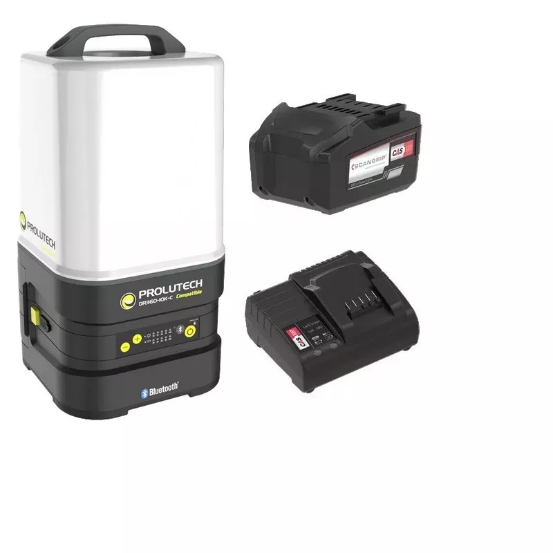 PACK projector DR360-10K-C Compatible with battery and charger