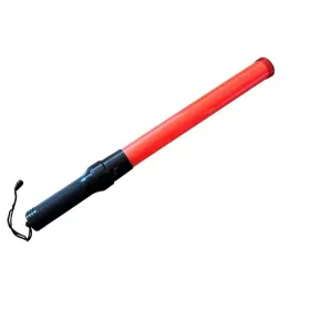Rechargeable LED trafic baton Red - K-Sign