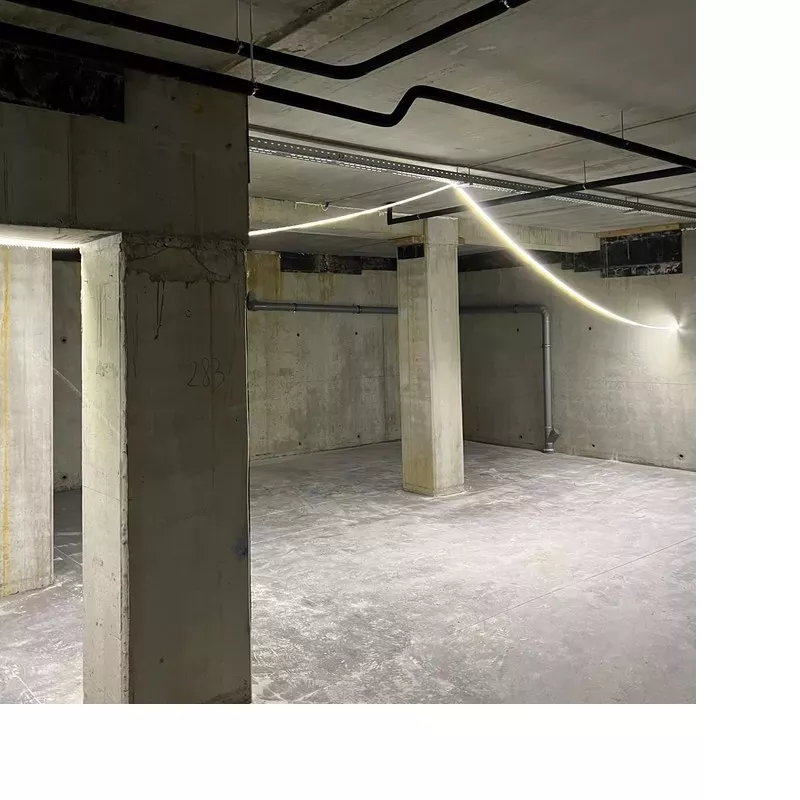 Eclairage de travaux intérieur avec ruban LED haute luminosité