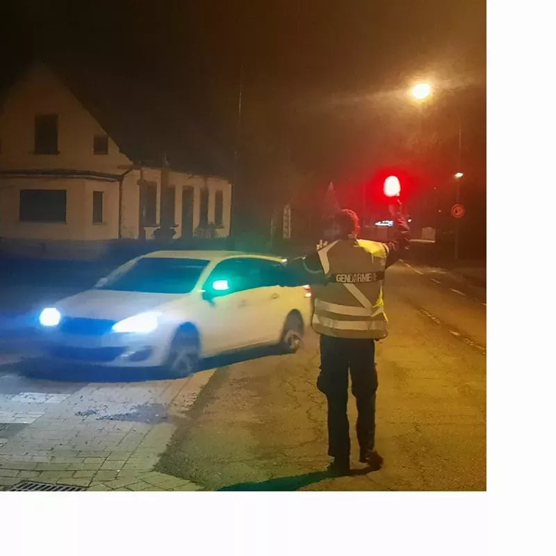 Signalling lighting, police control, three-colour lamp LSTR1500 K-Sign Prolutech