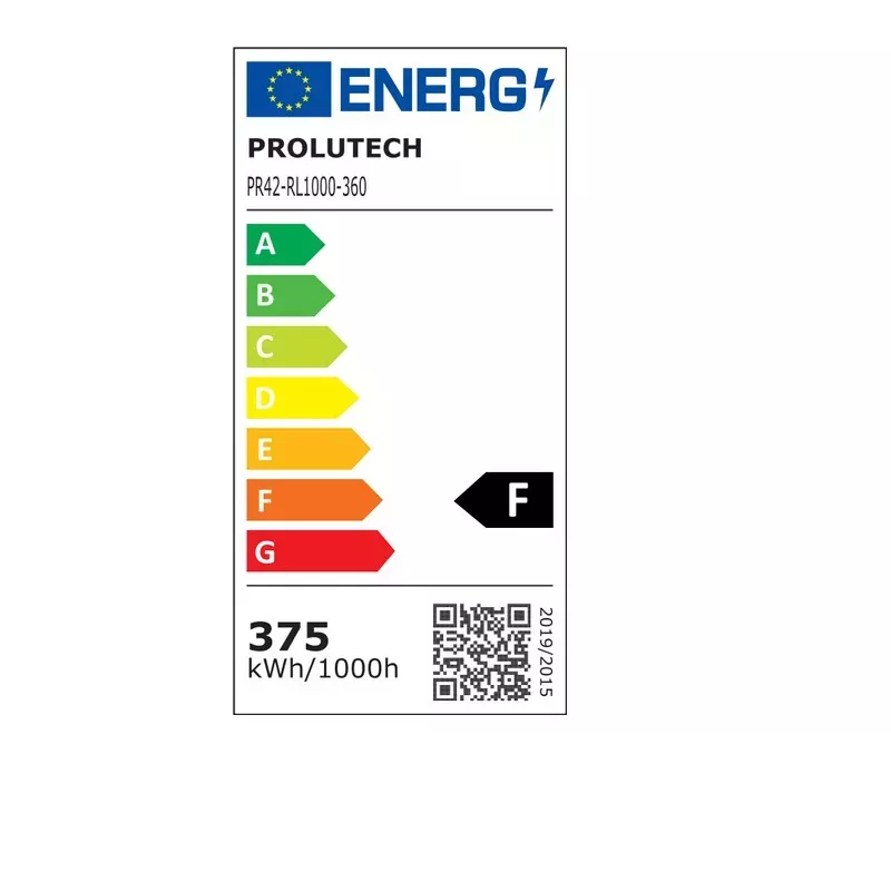 Ruban LED RL1000-360 K-Light 25 mètres 40000 lm 360 degres Prolutech