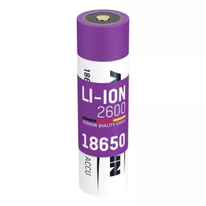Batterie rechargeable Li-Ion 18650 2600mAh 3.6V