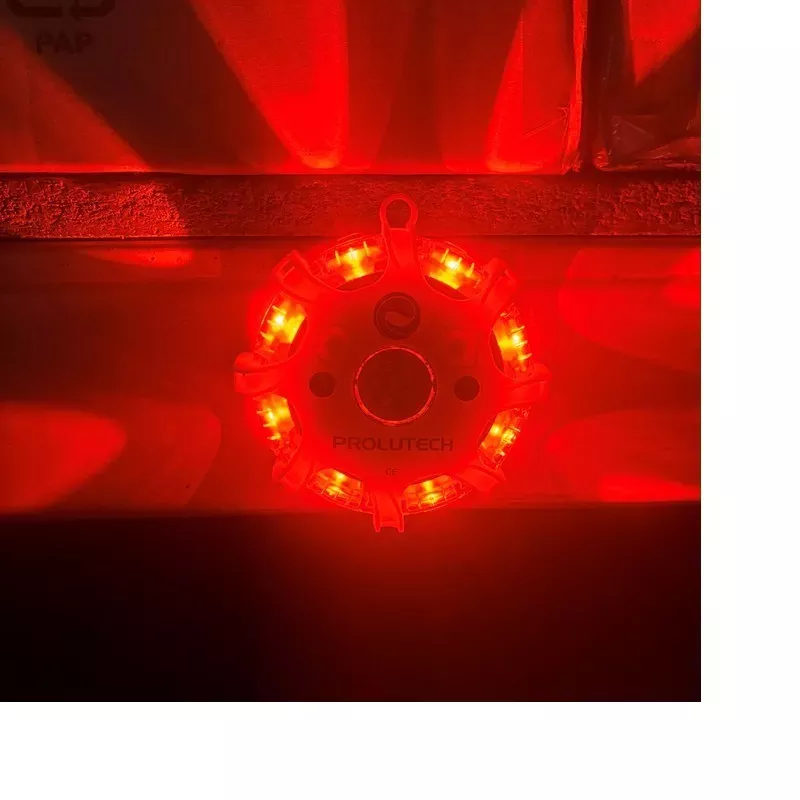 Magnetic orange LED beacon