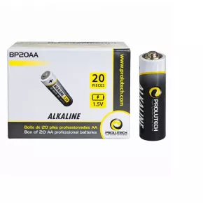 Piles professionnelles AA LR-6 prolutech