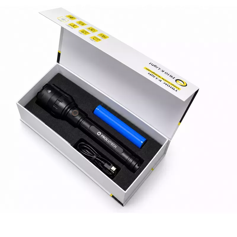 Wide zoom flashlight K-Light by PROLUTECH