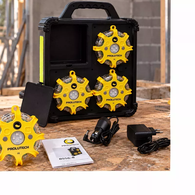 Accessories for the BSS6-O K-Sign Case of 6 Orange LED Beacons