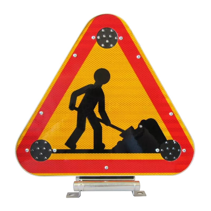 Triangle de signalisation LED