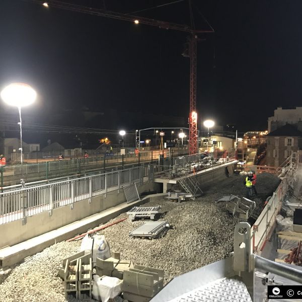 Eclairage travaux Génie Civil