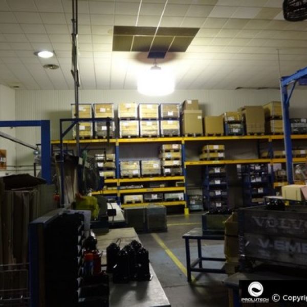 Ballon éclairant Airstar Flex 1000w HTI éclairage industriel suspendu proposé par Prolutech