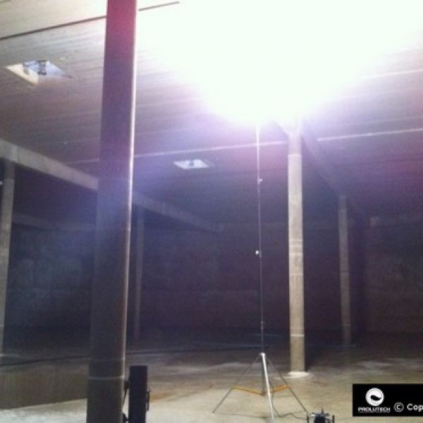 Ballon éclairant Sirocco 2M Airstar 6x100w LED pour éclairage industriel proposé par Prolutech