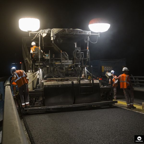 éclairage chantier par ballon éclairant