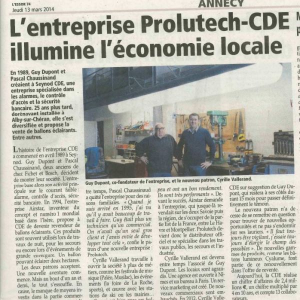 prolutech distributeur airstar